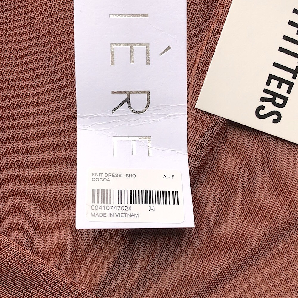 NWT Urban Outfitters Lumiere Spaghetti Strap Mini Dress In Cocoa Various… - Picture 8 of 8